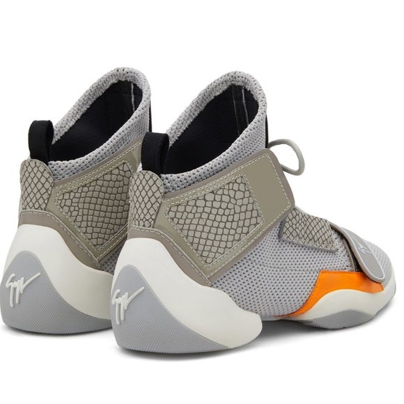 giuseppe zanotti NIB croc & mesh hightops - Picture 9 of 11